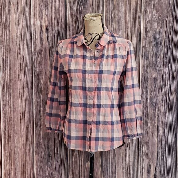 Broadway & Broome Plaid Spring Shirt - Picture 15 of 15
